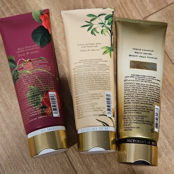 Victoria's Secret Fragrance Lotion Trio Full Sizs 8oz Each - Picture 2 of 2